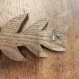 Decorative wooden relief