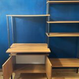 Modular vintage Scandinavian shelving unit, 1960s