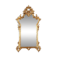 Antique baroque-style wooden mirror Italy 20th century