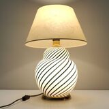Postmodern Murano Glass Table Lamp in the Style of Lino Tagliapietra, Italy