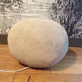 XL stone lamp Dora by André Cazenave damaged