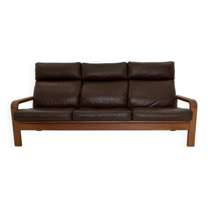 Canapé 3 places en cuir