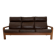 Mid-Century Leather 3-Seater Sofa by .L. Olsen & Søn, Denmark, 1960