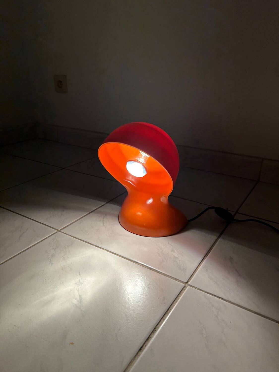 Lampe de table vintage Dalu Vico Magistretti pour Artemide