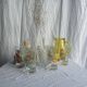 Set of 5 vintage fruit-patterned glasses