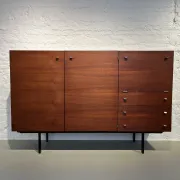 Buffet en teck par Pierre Guariche pour Meurop, 1961
