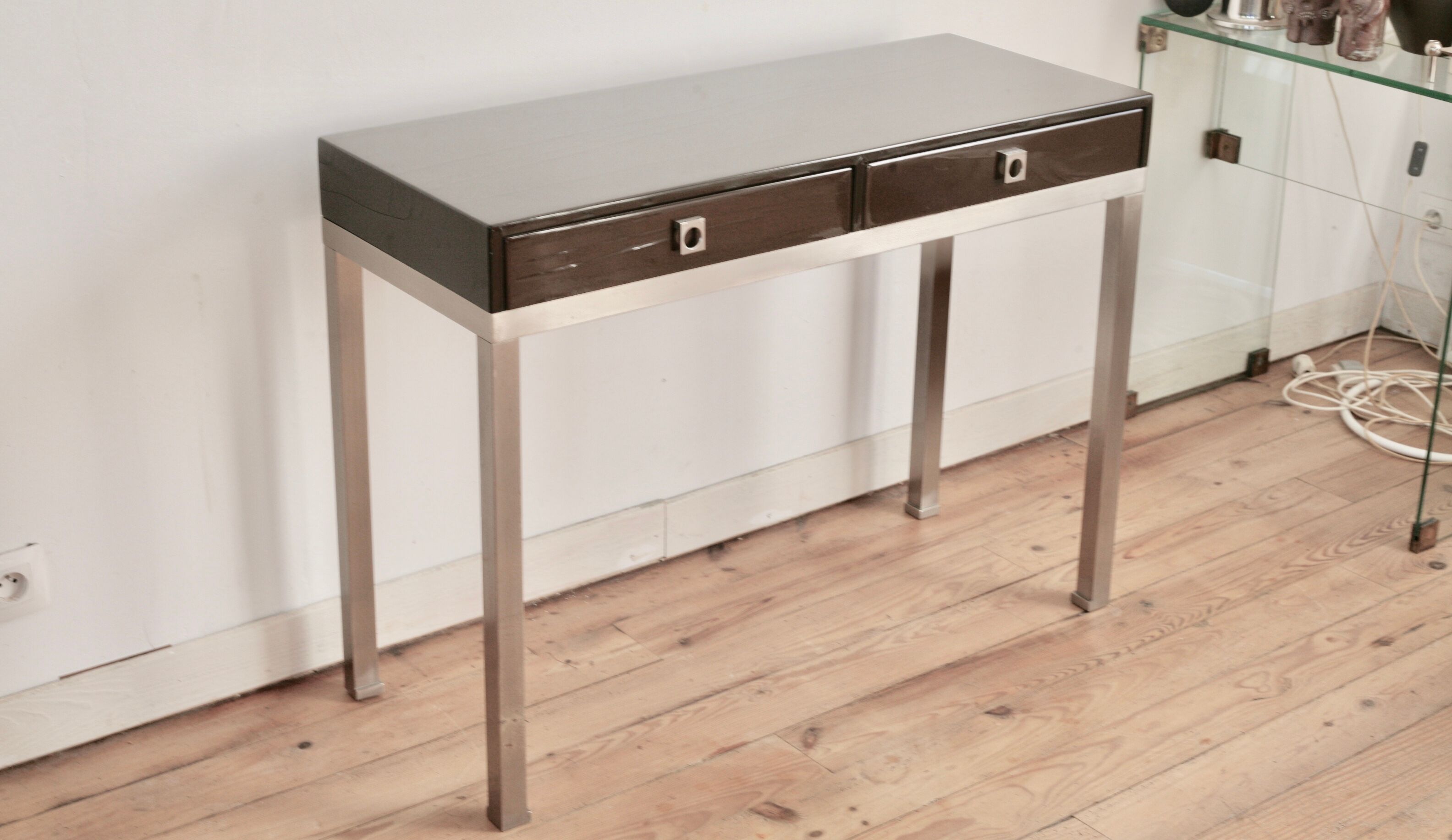 Console by Guy Lefèvre, Maison jansen, circa 1970