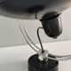 Pair of metal wall lamps 70s