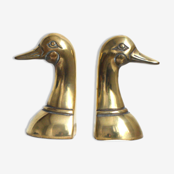 Pair of duck bookends