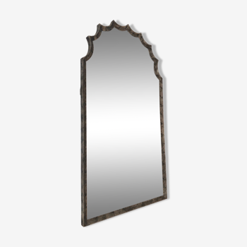 Miroir biseauté en bois 101x54cm