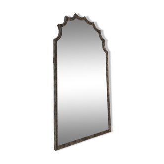 Miroir biseauté en bois 101x54cm
