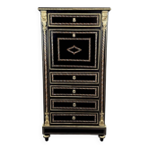 Boulle Style Secretary, Napoleon III Period