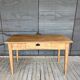 Table de campagne bois brut