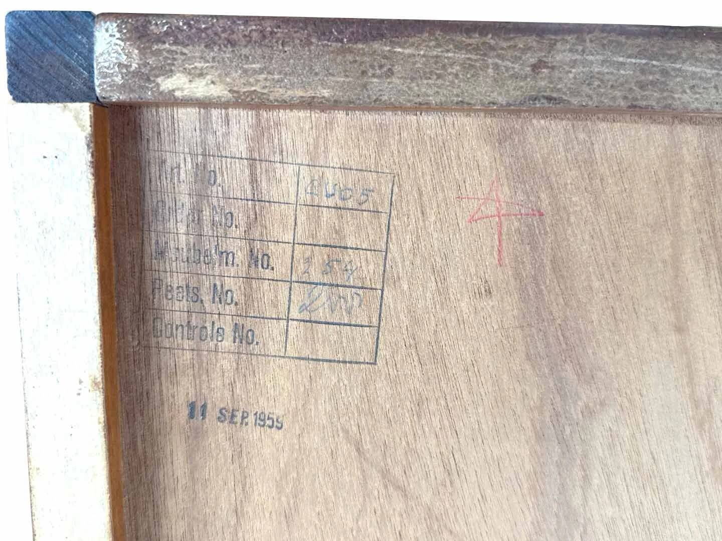 Pastoe CU05 cabinet by Cees Braakman – Japanese series