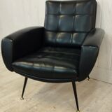 3-seater sofa and 2 vintage armchairs feet compass