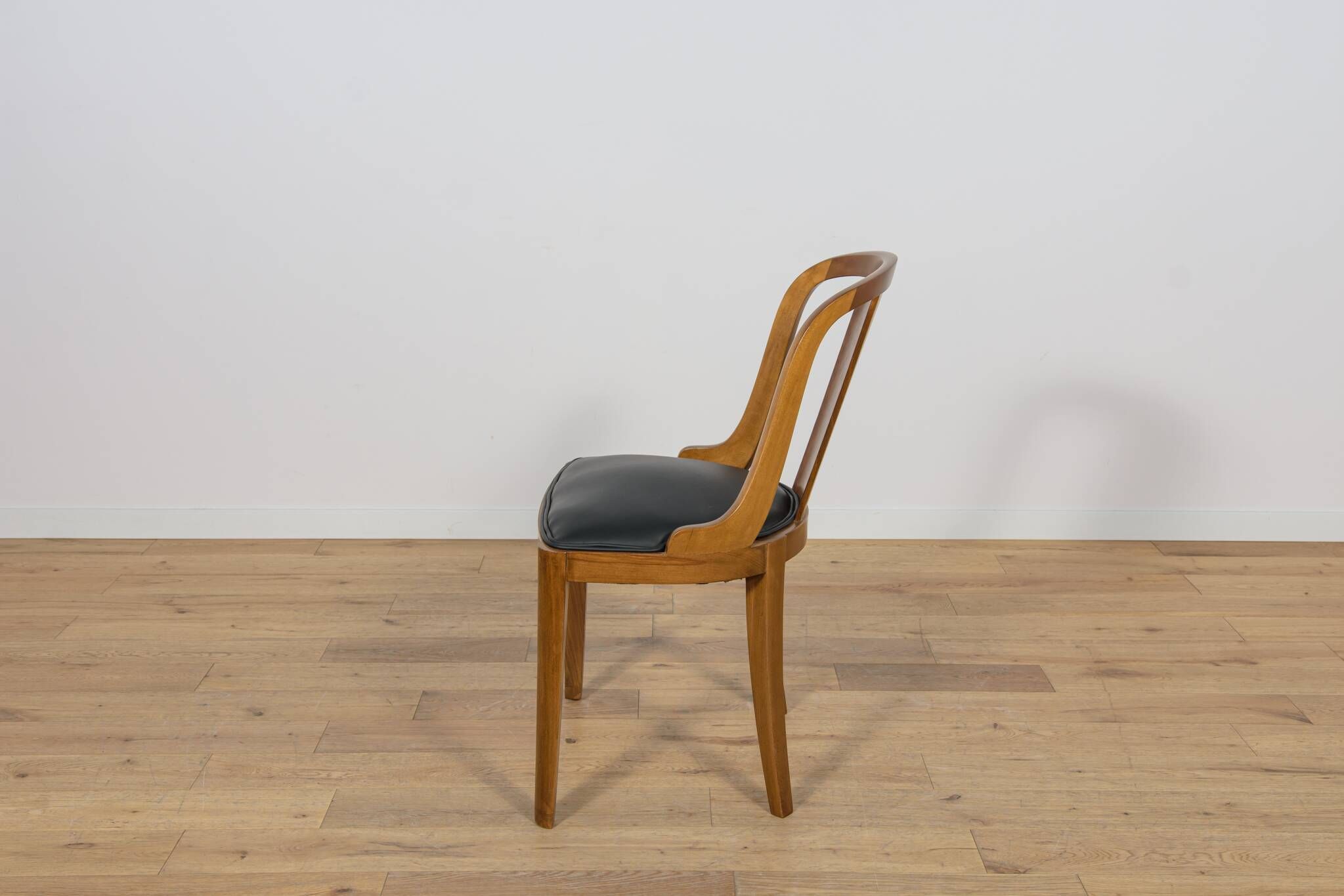 Art Deco Dining Chairs Gondola, Rene Melin, France, 1930s, Set of 6