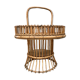 Portable bar in rattan 1950
