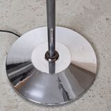 Pair of Space Age Stainless Steel Street Lights - 70s