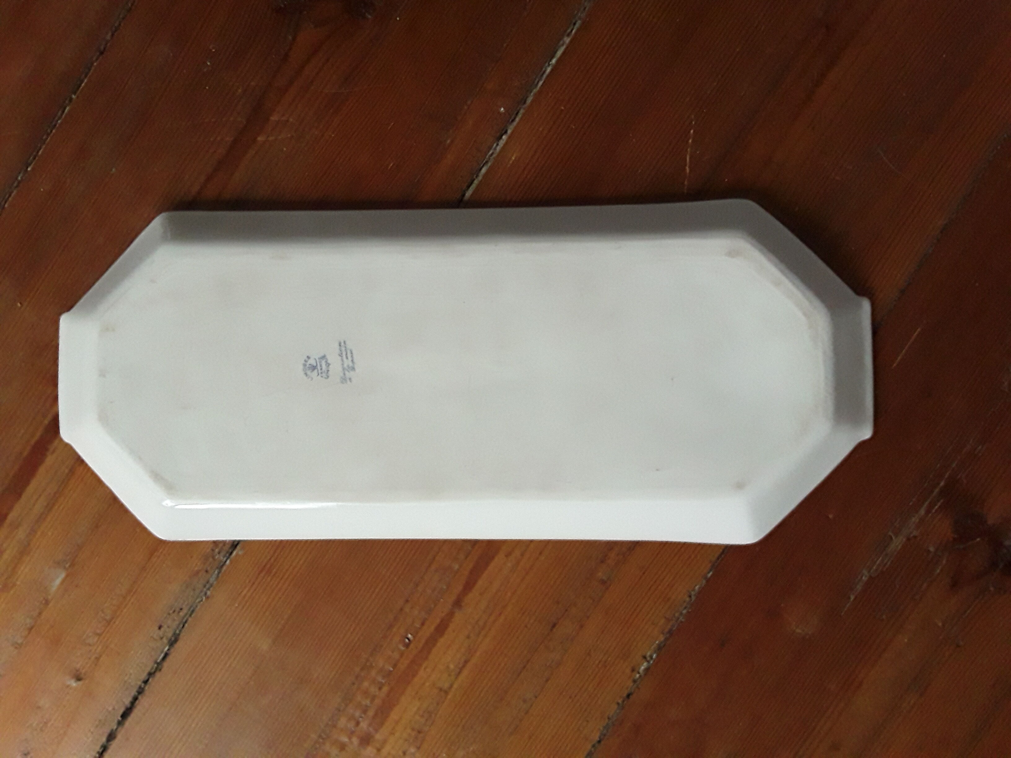 Vintage cake dish in Limoges porcelain