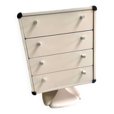 Small tulip-shaped chest of drawers 1970 Gauthier