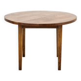 Belle table à manger en chêne massif des années 1970