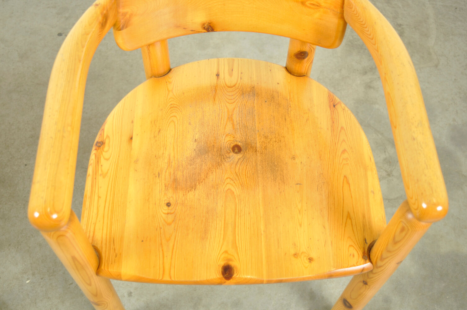 Vintage pine dining chairs by Rainer Daumiller for Hirtshals Sawmill, Denmark 70s