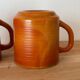 Vintage set of 2 Arcopal volcano mugs and bowls