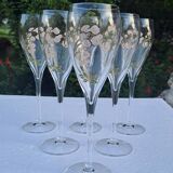 6 Perrier Jouët Champagne flutes