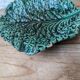 Sarreguemines ceramic cabbage leaf emptier