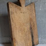Cutting board in old solid wood