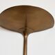 Florian Schulz Vintage Wall Sconce in Brushed Brass, 1970s