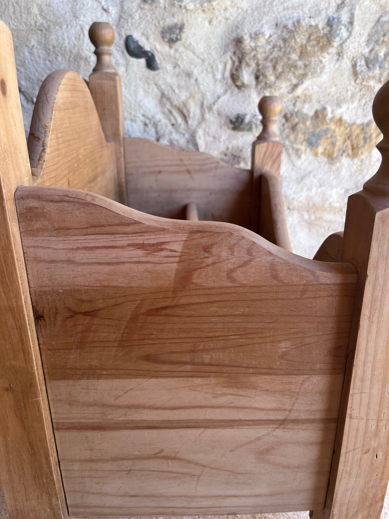 Wooden magazine holders