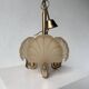 Shell and brass chandelier from the 70s