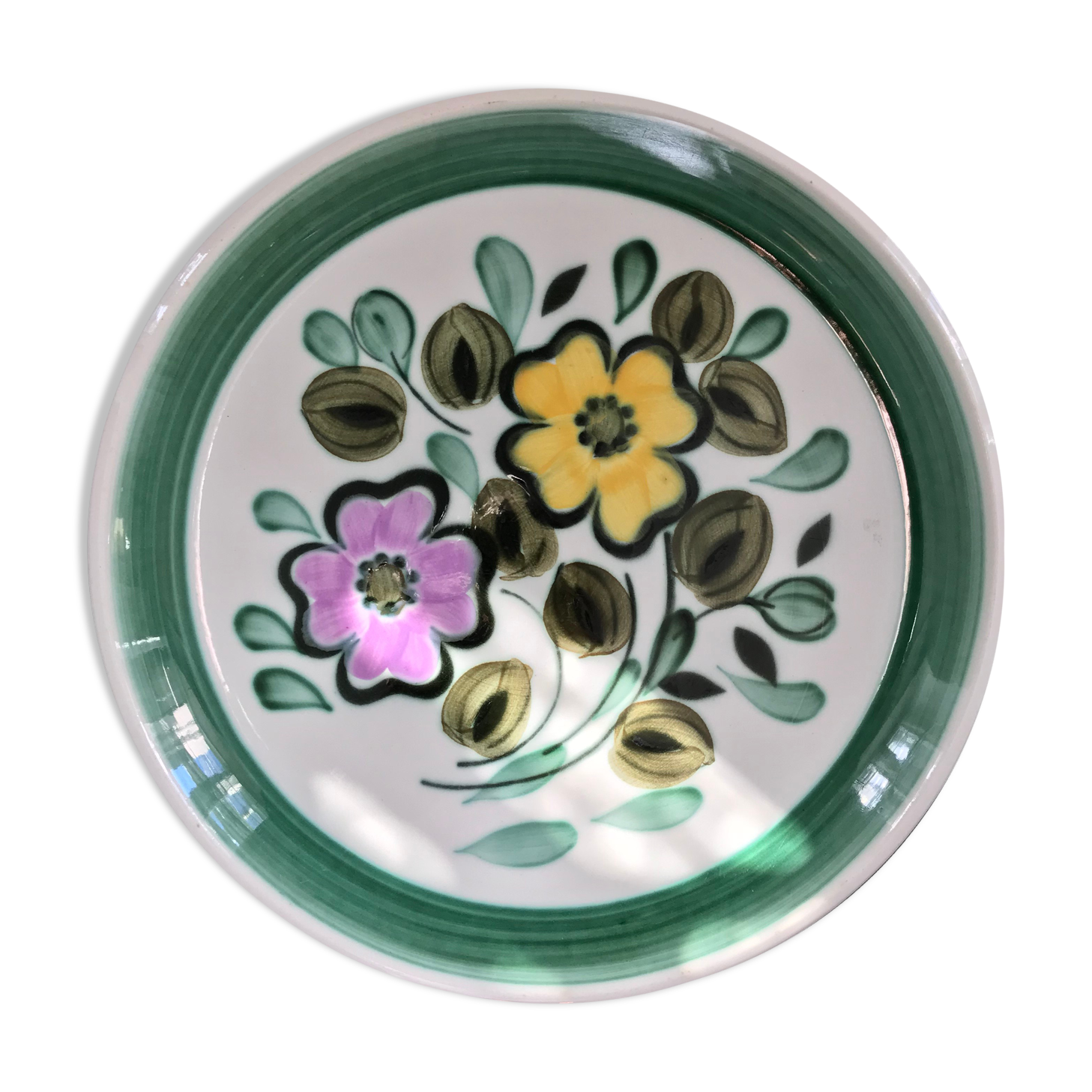 Flowery Boch dish