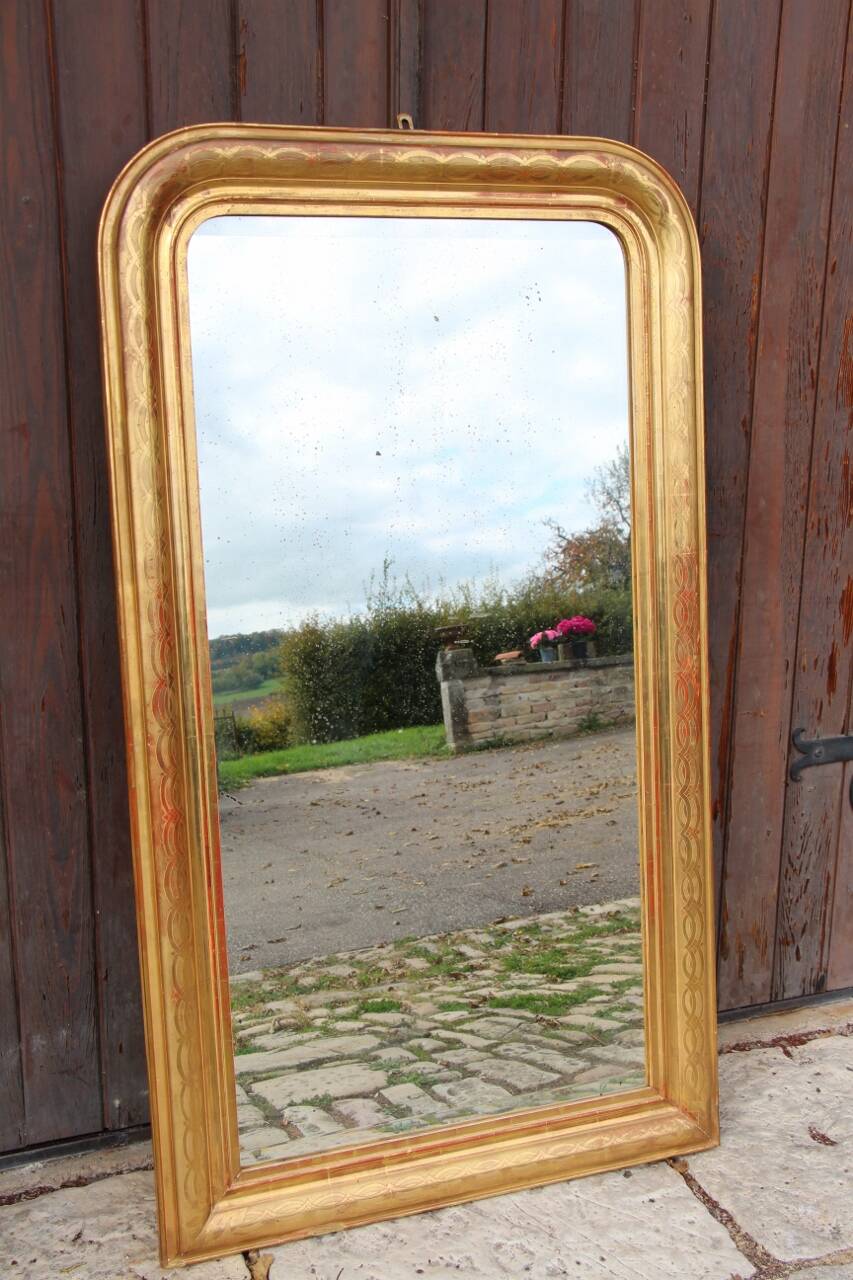 Louis Philippe mirror 144 cm high 19th century