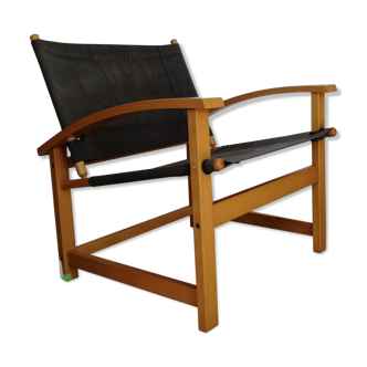 Fauteuil scandinave Hyllinge Mobler des années 60/70