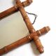 Miroir "bambou" chaînette