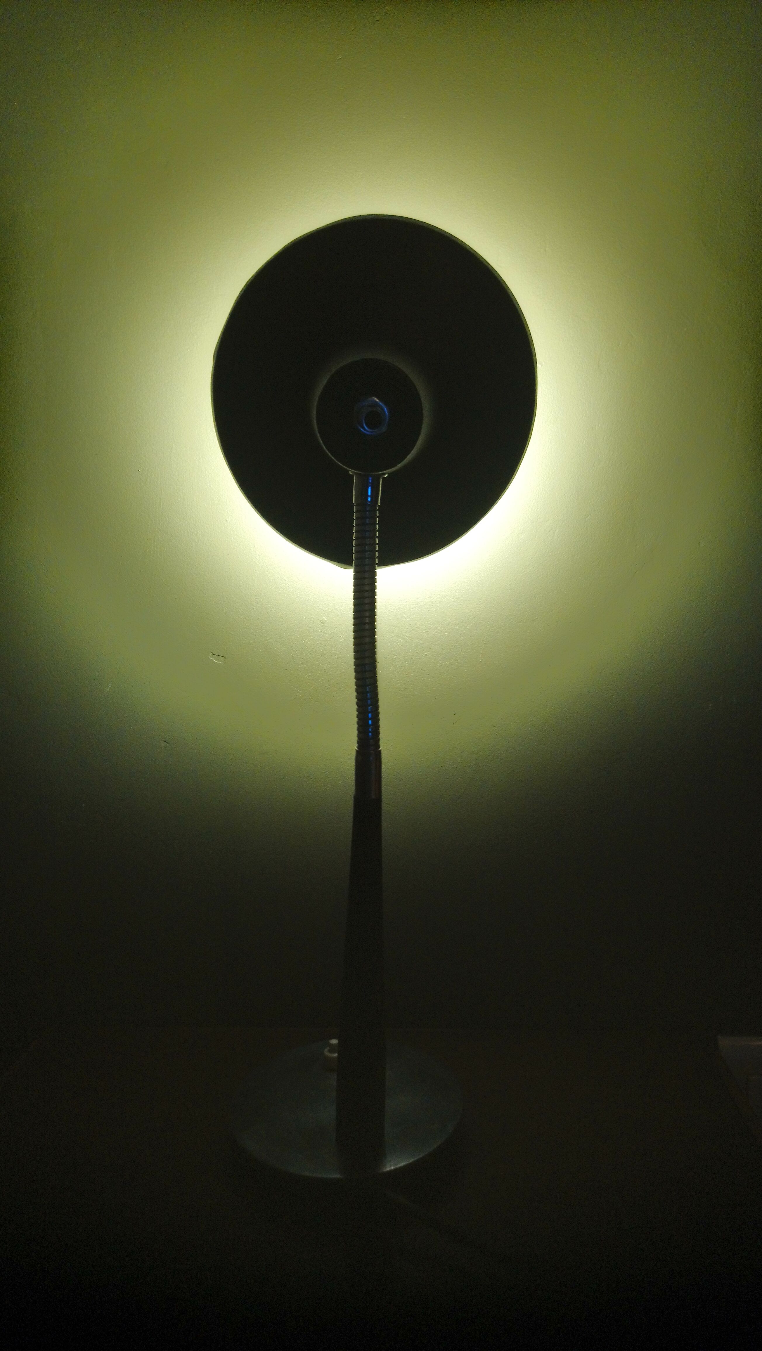 50 black years hammered metal lamp