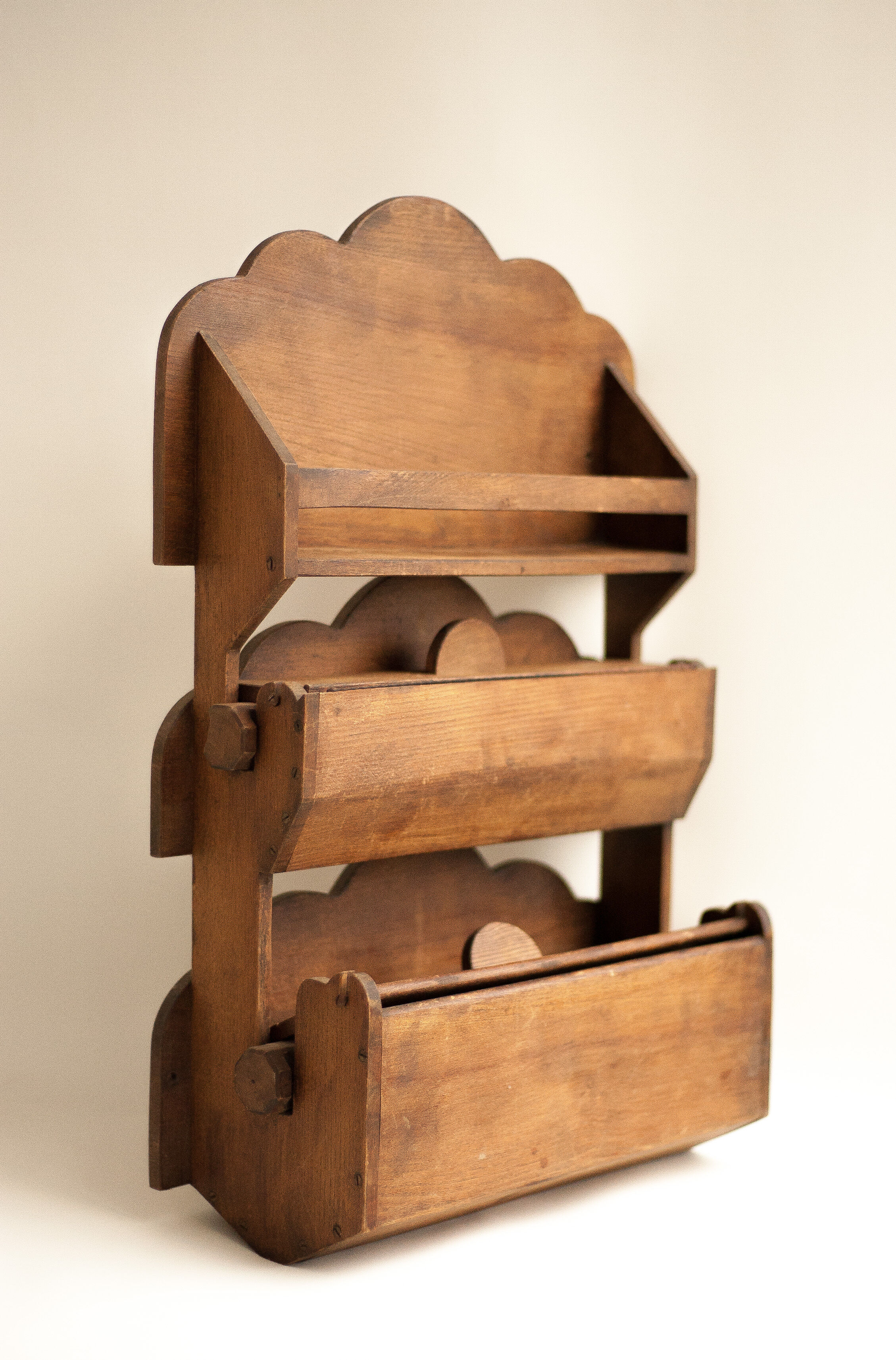 Vintage shelf in wood