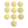 Ensemble de 10 petites assiettes Genevieve Lethu