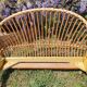 Rattan bed 110x180 cm