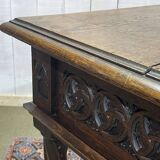 Late 19th century Gothic style oak desk