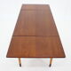 Borge Mogensen teak and Oak Coffee Table for Soborg Mobelfabric ,Denmark, 1960