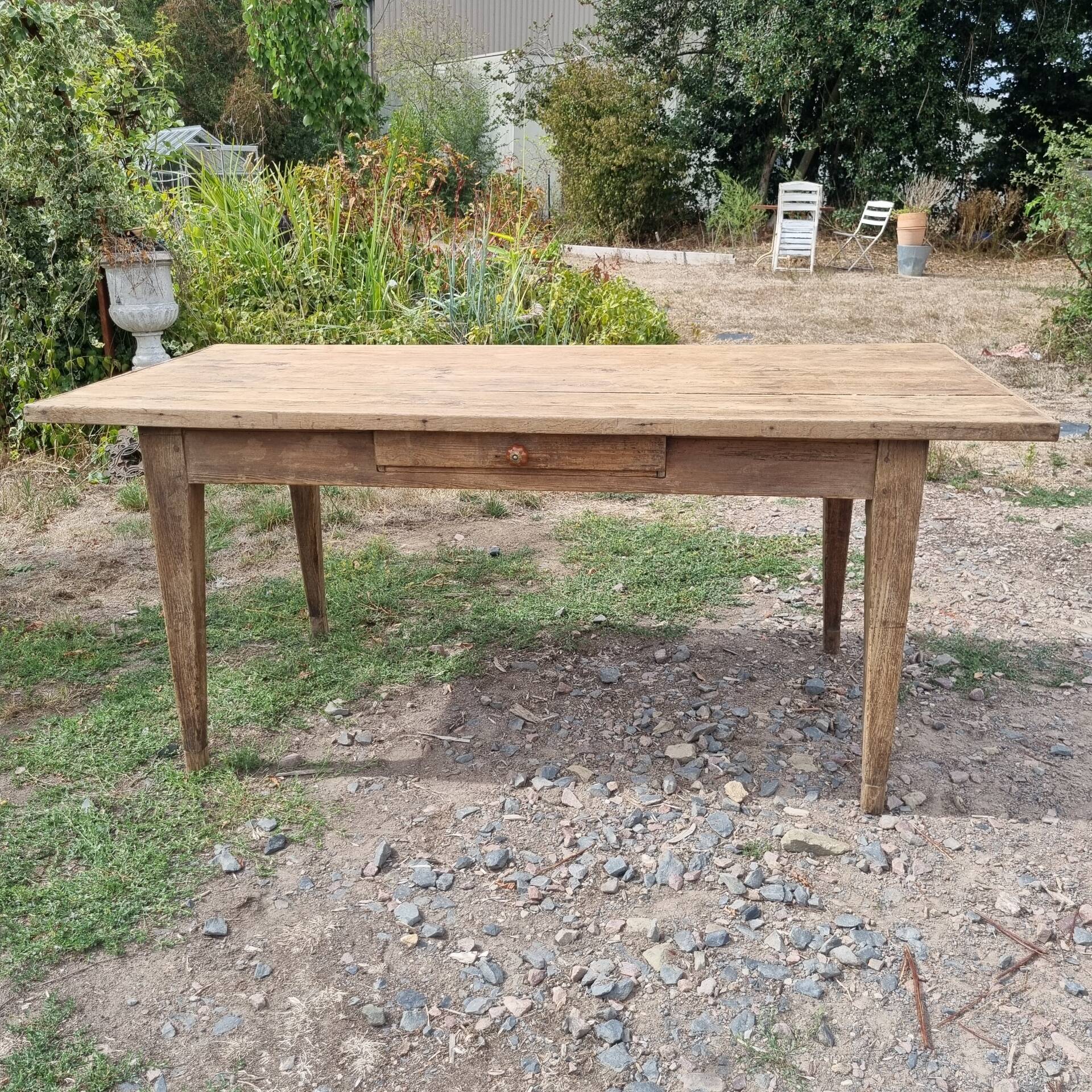 Farm table length 168 cm
