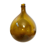 Old amber demijohn, 19th century, 10 litres