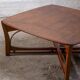 Frits Schuitema Jugendstil Coffee Table in Oak, 1980s