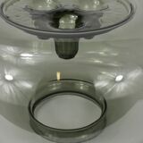 Vintage smoked ceiling lamp, raak