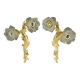 Pair of large Rocaille / Rococo style wall lights late 19th century