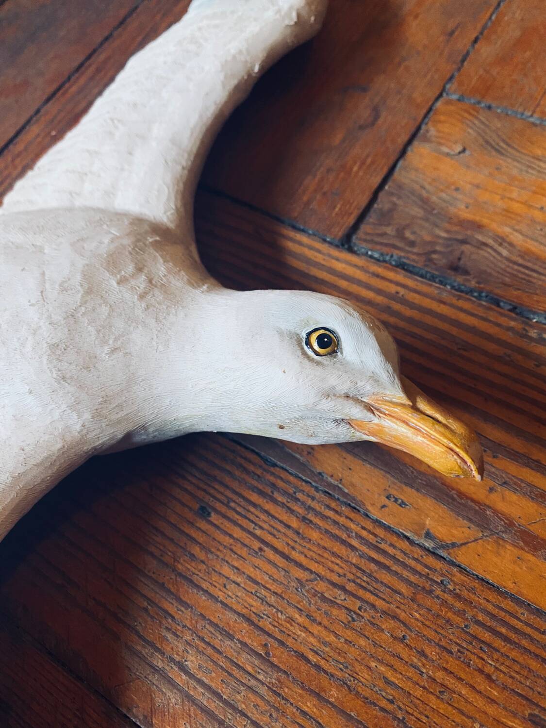 Ancienne mouette à accrocher