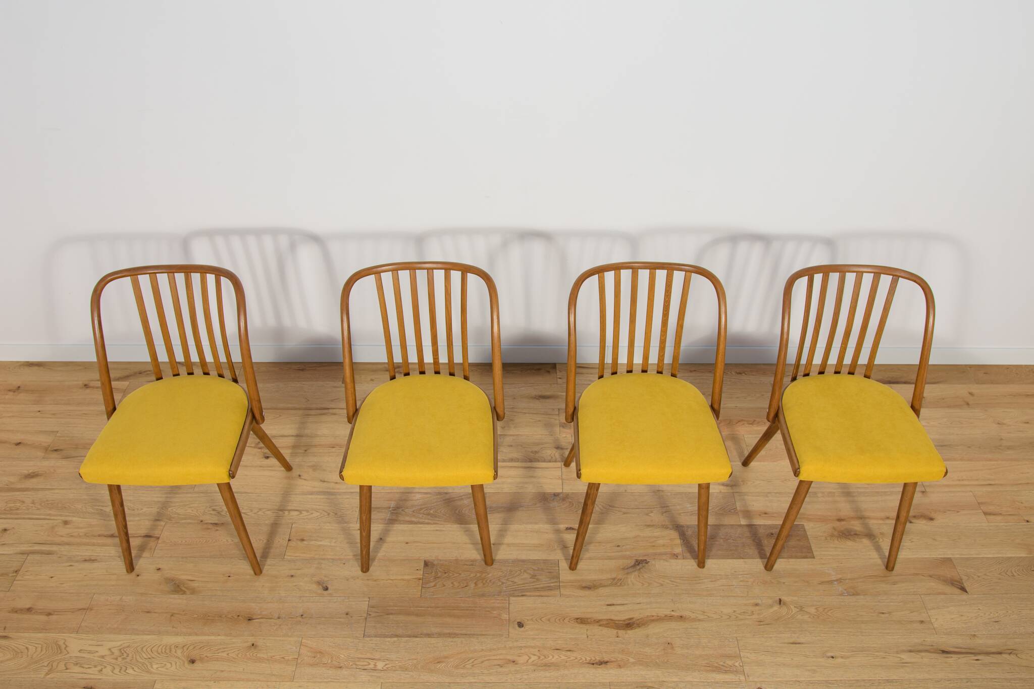 Dining chairs by Antonín Šuman for Ton, 1960s, set of 4